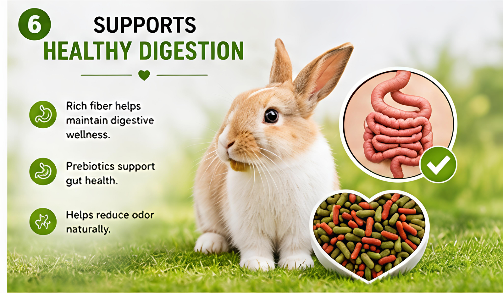 Haqqani Rabbit Food made With Premium Ingredients-500Gm - Image 5